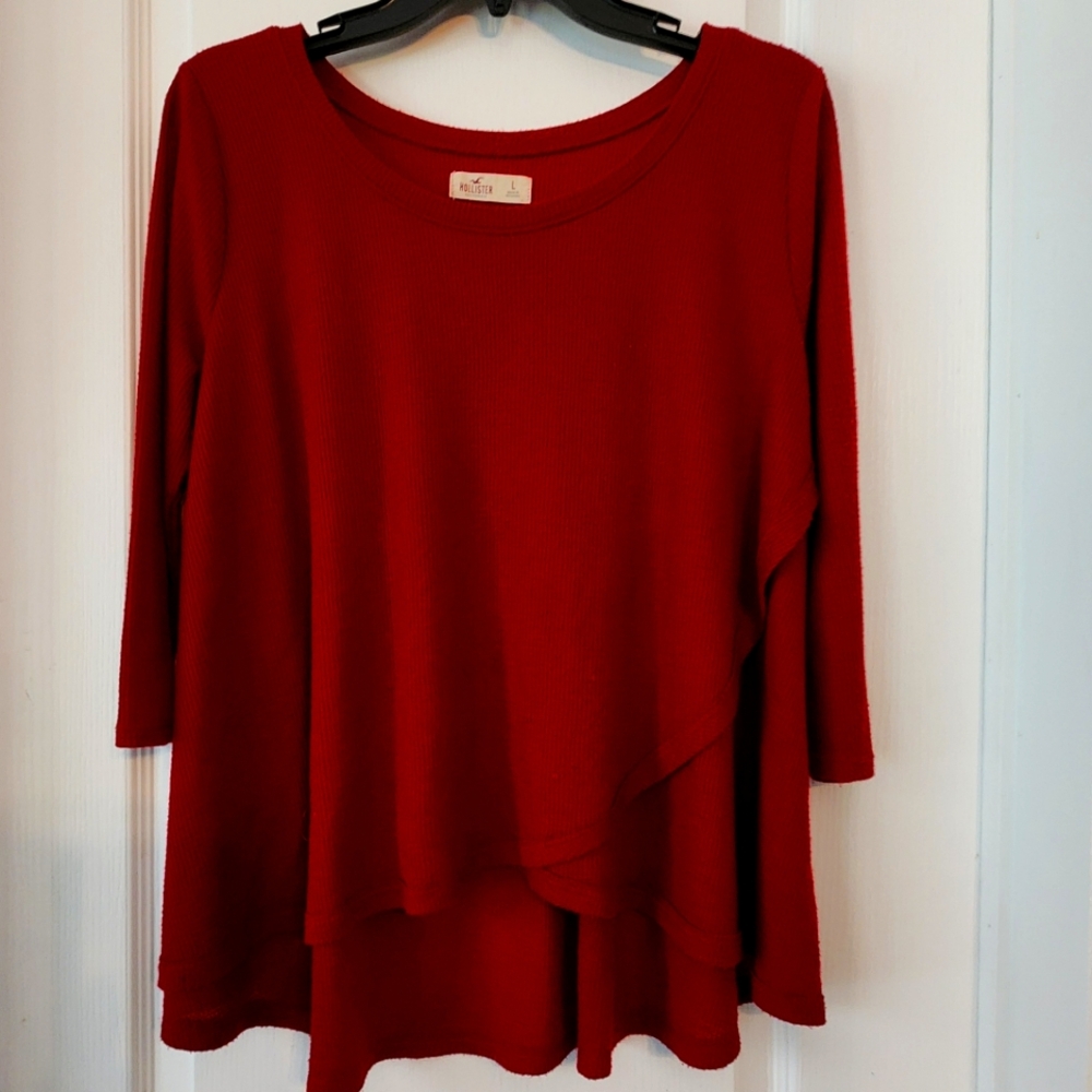 Hollister assymetrical sweater